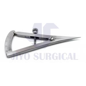 Calibrador Castroviejo de alta calidad, calibre de ajuste de tornillo de 20mm, instrumento quirúrgico oftálmico aprobado por CE - Product Image 6