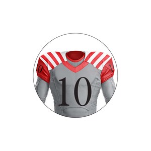 Conjuntos de uniformes de fútbol americano impresos personalizados de alta calidad Ropa de equipo transpirable con precio bajo - Product Image 2