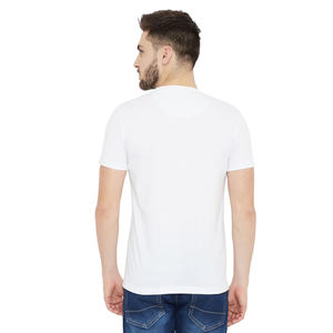 Camisetas de hombre de calidad personalizada de diseño superior ropa informal con cuello redondo al por mayor - Product Image 5