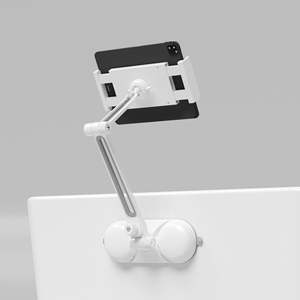 AMBOHR Soporte para Teléfono Móvil Giratorio 360° Plegable de Aleación, Silicona y Metal con Ventosa de Seguimiento Inteligente, Imán Flexible para Coche y Cama - Product Image 6
