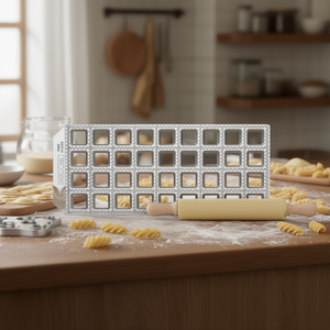 Stampo ravioli 36 fori con rullo legno RAVIOLCASA Silver 20074 08B - Product Image 3