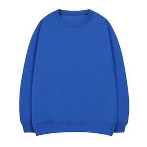 Poids lourd 350 GSM surdimensionné hommes sweat décontracté tissu français col rond en détresse sweat hiver uni teint pas cher prix - Product Image 6