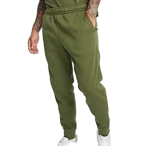 Pantalon de survêtement classique pour hommes taille moyenne poids moyen confortable coton élastique OEM ODM vente en gros pantalon quotidien décontracté et de voyage - Product Image 2