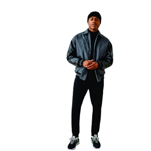 Veste en cuir décontractée pour hommes Designer avec logo personnalisé Vestes pour hommes de grande taille blanches en gros - Product Image 1