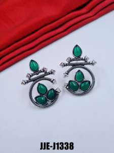 ต่างหูอัลลอย8สีสไตล์วินเทจหลากโทนสำหรับผู้หญิง-ผู้จัดจำหน่ายจำนวนมากสำหรับร้านบูติก - Product Image 6