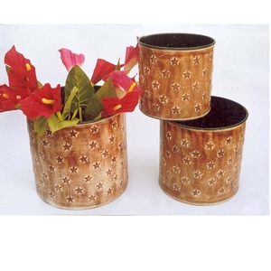 Macetas de Flores de Estilo Único en Oferta, Macetas de Metal de Alta Calidad para Decoración de Bodas, Navidad y Fiestas - Product Image 1