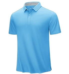 Polos de moda de golf informales para hombres de alta calidad, camisetas de talla grande de secado rápido, diseño OEM personalizado, camiseta para hombres al aire libre - Product Image 3
