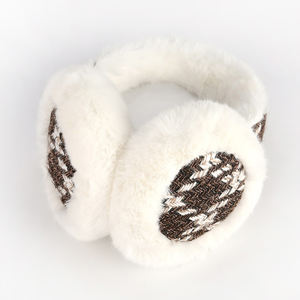 ที่ปิดหูฤดูหนาวแบบกำหนดเอง แบรนด์ส่วนตัว ผ้าฟลีซนุ่ม ขายส่ง อุปกรณ์เสริมสำหรับอากาศหนาว - Product Image 3