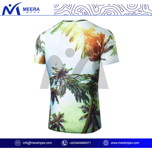 Gráficos personalizados de alta definición Camiseta de sublimación personalizada para hombres Material de secado rápido resistente a la decoloración Servicio OEM suministrado - Product Image 3