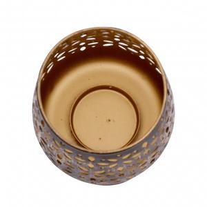 Precio extremo para una sola pieza, nuevo diseño de cobre, tarro de vela, serie de artículos para el hogar de Metal para decoración de mesa de cena o regalo - Product Image 1