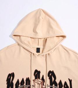 Top Venta de servicio OEM sudaderas con capucha de otoño poliéster/algodón bordado al por mayor - Product Image 3