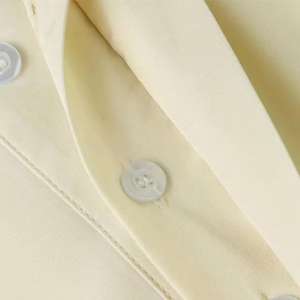 Jubba Thobe islamique à col saoudien pour hommes, décontracté, longueur au sol, coupe ample, 2 poches latérales, poche intérieure pour téléphone portable, polyester respirant - Product Image 4