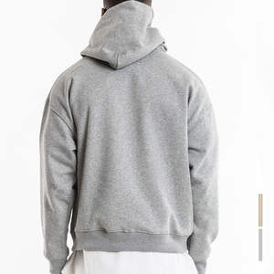 Sweats à capuche personnalisés pour hommes, dernier style, techniques de teinture unie d'hiver de haute qualité - Product Image 5