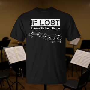 T-shirt 'If Lost Return to Band Room' per Membri della Band - Categoria Promozionale - Product Image 3