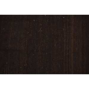 Kilim Alfombra de lana marrón 2,4X8,9 pies hecho a mano turco tejido plano Jacquard técnica felpa látex Patchwork para pasillo rectángulo - Product Image 5