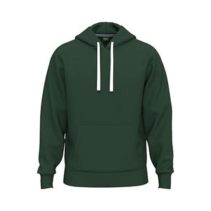 Sweat à Capuche Homme Marron Foncé de Haute Qualité Vente en Gros Sweats à Capuche Pas Cher Blanc 100% Coton Homme Impression Classique Pull à Capuche - Product Image 5