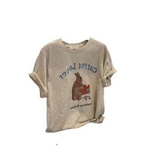 2025 verano nuevo estilo suelto, camisa de manga corta de conejo poco común - Product Image 6