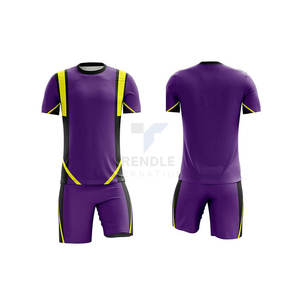 Uniforme de Fútbol Deportivo Personalizado al por Mayor, Impresión por Transferencia de Calor Unisex, Impermeable, Transpirable, para Entrenamiento y Partido de Fútbol - Product Image 1