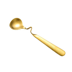 Vaisselle de cuisine durable pour la maison Cuillère polie en acier inoxydable de qualité supérieure Ustensiles de service en argent pour mariage Utilisation occasionnelle - Product Image 5