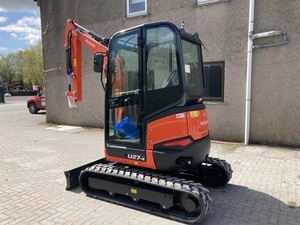 Mini-excavatrice Kubota U27-4, 2,7 tonnes, excavatrice compacte hydraulique pour travaux de construction, d'aménagement paysager et agricoles - Product Image 5