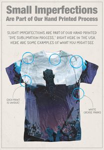 เสื้อยืดผู้ชายแบบซับลิเมชั่น พิมพ์ลายได้ทั้งตัว แห้งเร็ว ระบายอากาศดี ผ้าเทอร์รี่ เป็นมิตรกับสิ่งแวดล้อม โพลีเอสเตอร์/คอตตอน สวมใส่สบาย - Product Image 6