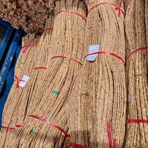 Vente en gros de cordes de jacinthe d'eau séchée faites à la main cordes naturelles torsadées pour l'artisanat faisant des matériaux de l'usine du Vietnam - Product Image 5