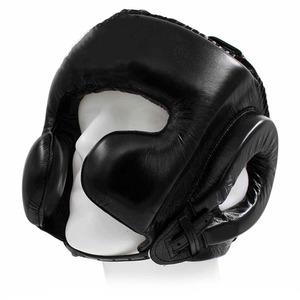 Protector de Cabeza para Boxeo, MMA, Muay Thai, Kickboxing, de Cuero PU, Ajustable, para Entrenamiento y Sparring - Product Image 3