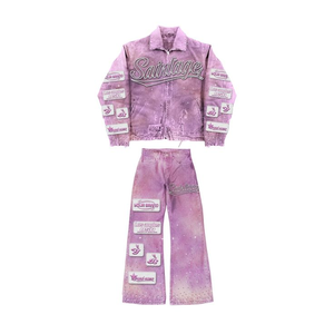 Nuevo Chándal Informal de Invierno Personalizado con Capucha y Cremallera, Pantalones Deportivos Holgados para Hombre con Logotipo Serigrafiado, 100% Algodón - Product Image 4