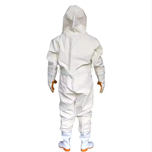 La fábrica suministra directamente 100% algodón barato ventilado adultos niños malla miel apicultura abeja traje para apicultores - Product Image 3