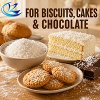 Noix de coco râpée de qualité alimentaire, riche en matières grasses (60-65%), pour biscuits, gâteaux, chocolat et pâtisseries