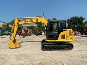 Presque neuf KOMATSU PC70-8 excavateur d'occasion de marque originale excavatrices hydrauliques sur chenilles excavatrices excavatrices - Product Image 6