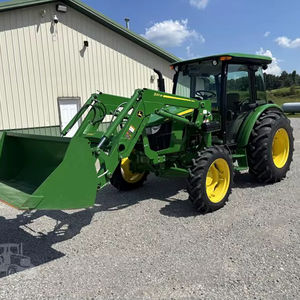 Tracteur à roues diesel Johnn Deere 5075E 4WD Mini tracteur 180 ch Puissance nominale 4x4 pour usage agricole avec boîte de vitesses à pompe diesel - Product Image 1