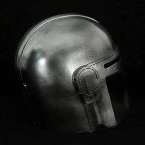 Casco Medieval Con Forro Y Correa De Mentón Para Disfraces/Juegos De Rol Casco De Acero Mandaloriano STARWARS - Product Image 5