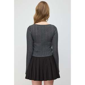 Blouse transparente à détails - Product Image 5