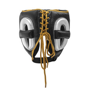 Venta caliente personalizado ganador mejilla Protector Headgear 100% cuero Original MMA Kickboxing adulto cabeza guardia cascos de boxeo - Product Image 4