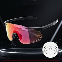 Lunettes Photochromiques de Cyclisme, Course, Pêche, Mode, Plein Air, Anti-UV, pour Plage, Randonnée, Camping, Golf, Baseball, Jour et Nuit