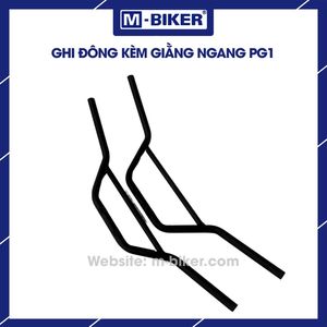 PG1 M-Biker High <b>Handlebars</b> for Motorcycle - Product Image 4