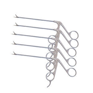 Precio de fábrica, pinzas de agarre, instrumentos quirúrgicos, instrumento médico, artroscopia, 160mm, portaagujas reutilizable de acero inoxidable - Product Image 2