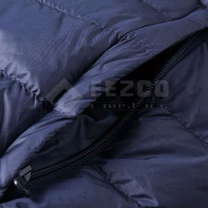 Style personnalisé Vestes en laine bouffantes pour hommes avec col montant manches longues prix de gros veste personnalisée - Product Image 4