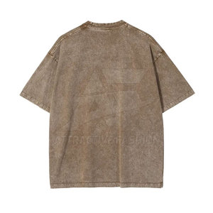 T-shirts pour hommes de qualité supérieure, nouveau style, effet délavé à l'acide, sur mesure, vêtements d'été pour hommes, t-shirts effet délavé à l'acide - Product Image 2