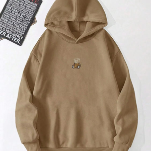Fabricante de Ropa Sostenible, Sudadera con Capucha Corta para Hombre, Personalizada, de Felpa, Corte Regular, Logotipo Bordado, Transpirable, de Secado Rápido - Product Image 1