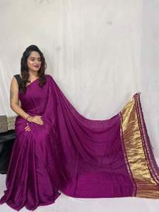 Sari en soie Gajji pure de luxe, tissu Pallu, vêtements ethniques, sari en soie Gajji Bandhani, à bas prix par le fournisseur - Product Image 6