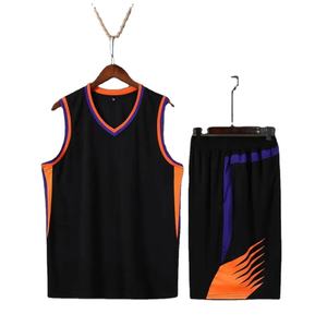 Custom Breathable Durable Lightweight <b>Basketball</b> Jersey Set Men <b>Kids</b> Club College Team Professional Training Uniforms Suit Quick - Product Image 2