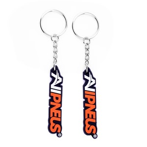 Llavero de silicona personalizado de alta calidad Llavero de goma 2D/3D con logotipo de PVC 3D Accesorio de moda - Product Image 4