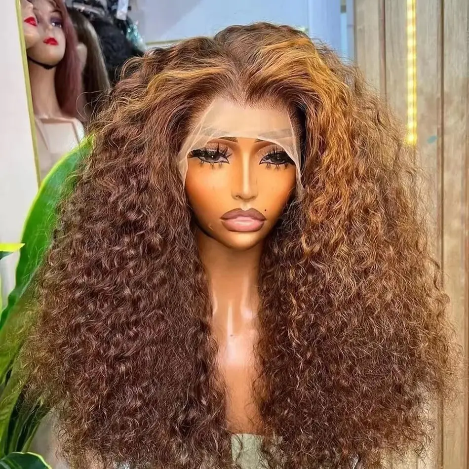 Hd Lace Wigs For Black Women Kinky Curly Brazilian Human Hair Wig Packaging Vendor