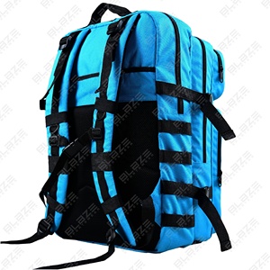 Unisex Heavy-Duty Gym <b>Backpack</b> Customizable Beaded Metal Belts Durable Waterproof Lightweight <b>Multi</b>-<b>Compartment</b> Bag for Adults - Product Image 2