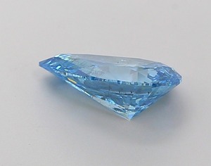 Diamant de laboratoire CVD en forme de poire, couleur bleu vif fantaisie, clarté SI1, polissage excellent, pierre précieuse de luxe premium en vrac - Product Image 2