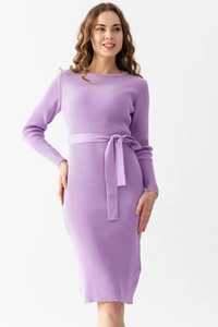 Robe en tricot à col rond pour femmes manches longues ceinture chaude et flexible détail haute qualité hiver nouvelle mode personnalisable services OEM - Product Image 2