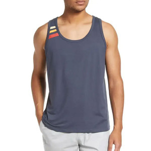 Débardeurs en coton pour hommes de haute qualité respirant Gym et course à pied sport entraînement sans manches haut musculaire direct du fabricant - Product Image 1