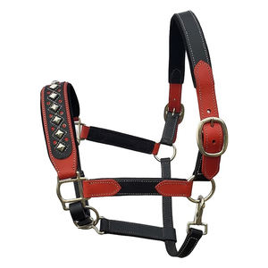Meilleure vente de licous à logo personnalisé licous à cheval en nylon de qualité professionnelle licous à bas prix pour chevaux avec caractéristiques personnalisées - Product Image 1